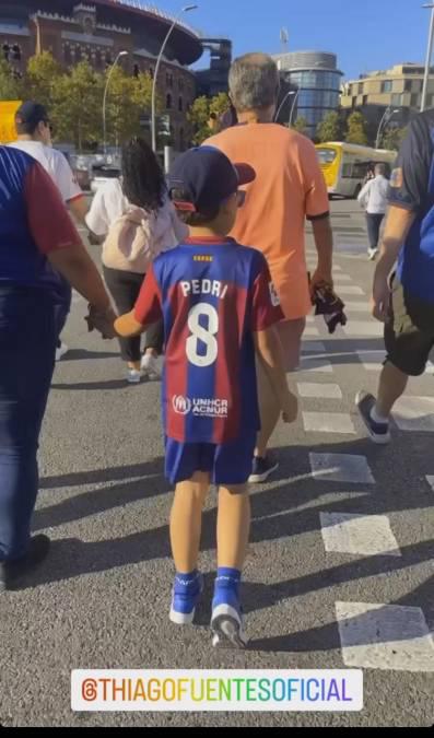 El motivo especial por el que Carolina Lanza, famosa presentadora hondureña, estuvo en el Barcelona - Sevilla