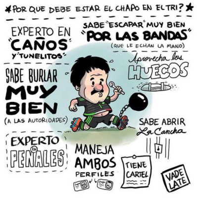 MEMES: Ven al Chapo Guzmán como la solución de México en Copa Oro