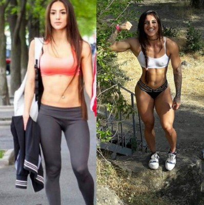 Bakhar Nabieva, la 'Miss Iron Bum' que transformó su cuerpo por el bullying