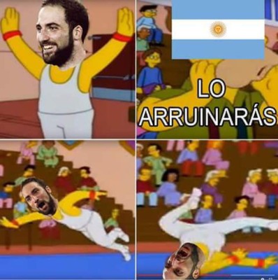 Los mejores memes de Gonzalo Higuaín por su terrible fallo en la final ante Chile
