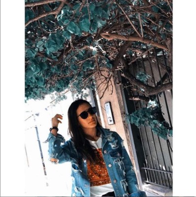 Iara, la bella hija de Pedro Troglio, el técnico del Olimpia