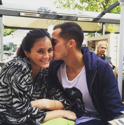 Así fue la romántica pedida de mano de Lucas Vázquez a su novia