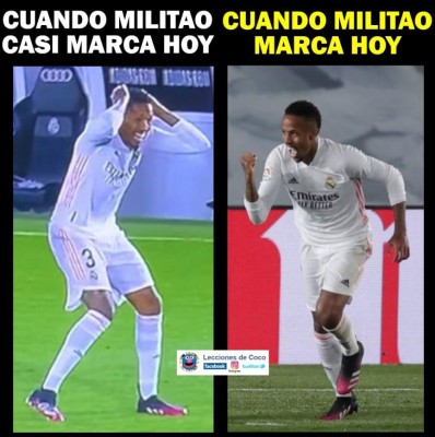 Militao se roba el show: los divertidos memes que dejó el triunfo del Real Madrid ante Osasuna