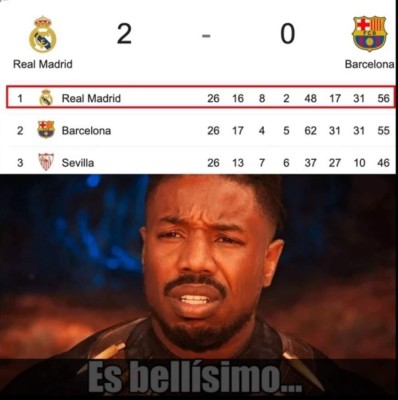 Crueles: Los otros memes que no has visto del gane del Real Madrid ante el Barcelona