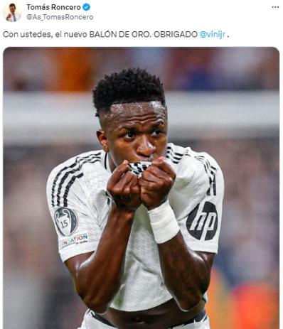 “Le tocas los h*** y te atienes a esto”: la prensa se rinde ante Vinicius y Real Madrid por otra épica remontada en Champions