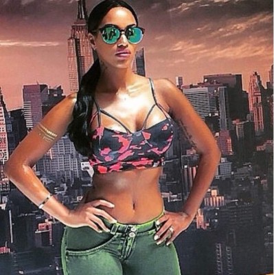 Fanny Neguesha, la hermosa belga ex novia de Balotelli