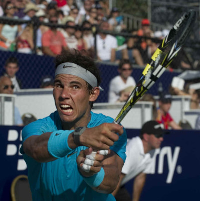 Rafael Nadal y Novak Djokovic deslumbraron en el duelo de exhibición