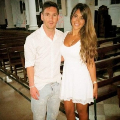 Las mejores imágenes del noviazgo de Messi y Antonella