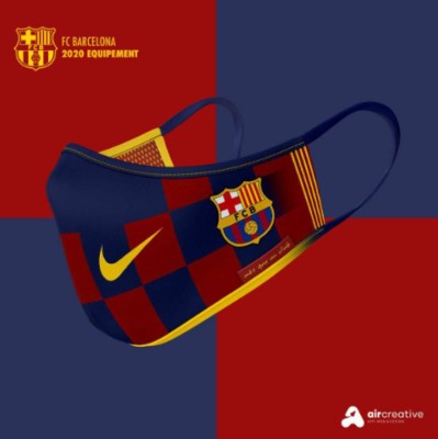 Con uno de Concacaf: Las mascarillas de los equipos para luchar contra el coronavirus