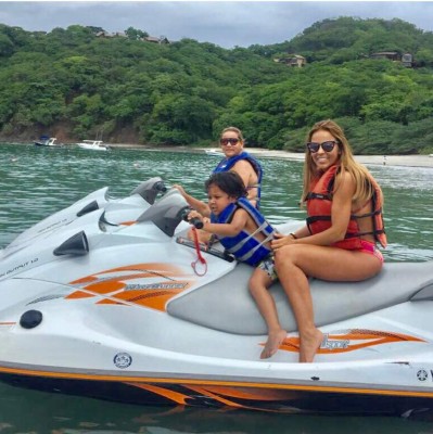 Las ardientes fotos de Andrea Salas, la esposa de Keylor Navas