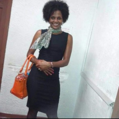 Ella es Isis, la bella hermana del futbolista Carlo Costly