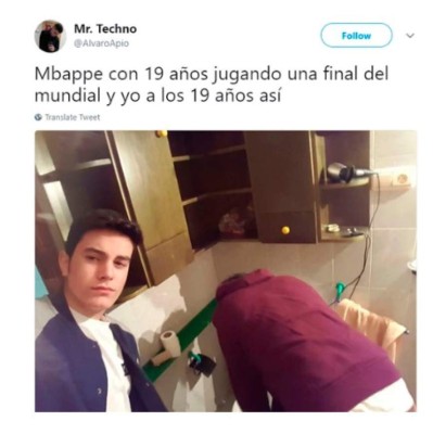 'Yo a los 19 años': Los memes sobre Mbappé que se hacen virales en redes sociales