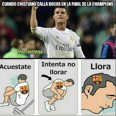 El madridismo goza con los memes y aniquilan al Barcelona por el bicampeonato