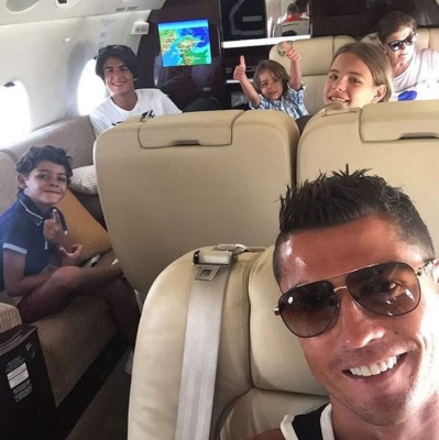 Las fotos de las vacaciones de Cristiano Ronaldo que causan furor en las redes sociales