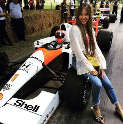 FOTOS | Jessica Michibata, la infartante esposa del piloto Jenson Button