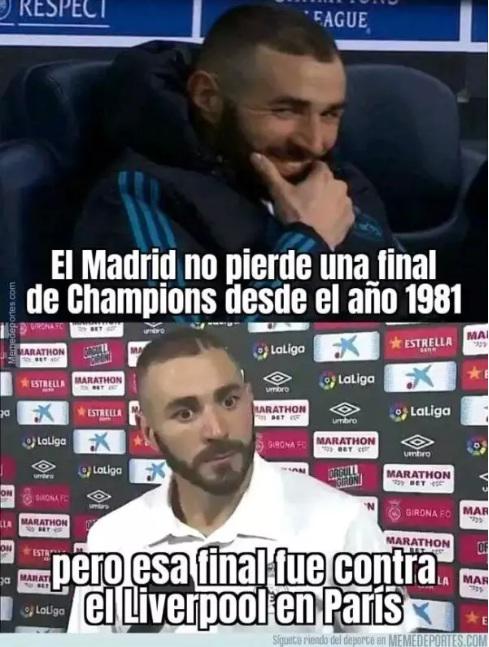Barcelona es la víctima favorita: Los memes que calienta la final de la Champions Real Madrid vs Liverpool