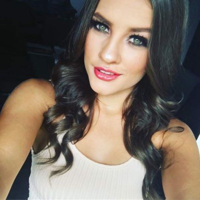 ¿Se parecen? Valeria Mobley encarna a Andrea Salas en la película de Keylor Navas