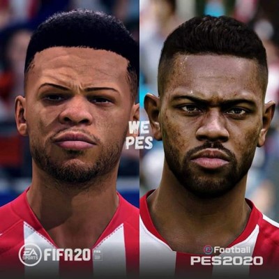 Abrumador: PES 20 pone por los suelos al FIFA 20 con respecto al parecido de los jugadores