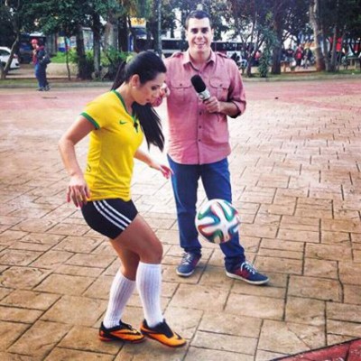 Raquel Benetti, la sensual brasileña que se luce en freestyle