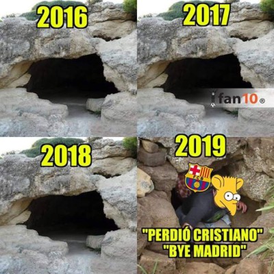 Los otros memes que no has visto y que 'trituran' a Cristiano Ronaldo por la eliminación en Champions