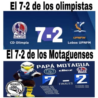 ¡Siguen! Los otros memes donde hacen pedazos al Olimpia tras perder la final ante Motagua
