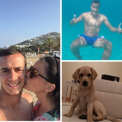 Así fue la romántica pedida de mano de Lucas Vázquez a su novia