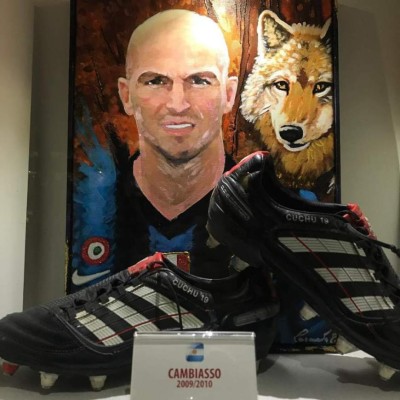 Colección de tacos en el restaurante de Javier Zanetti