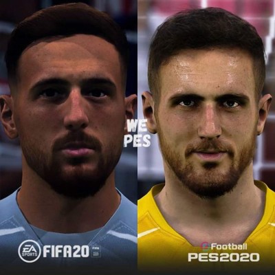 Abrumador: PES 20 pone por los suelos al FIFA 20 con respecto al parecido de los jugadores
