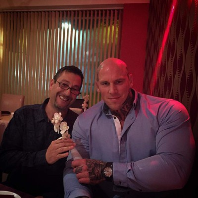 FOTOS: Mirá el espectacular cambio de Martyn Ford, de flaco y padecer bullying a musculoso