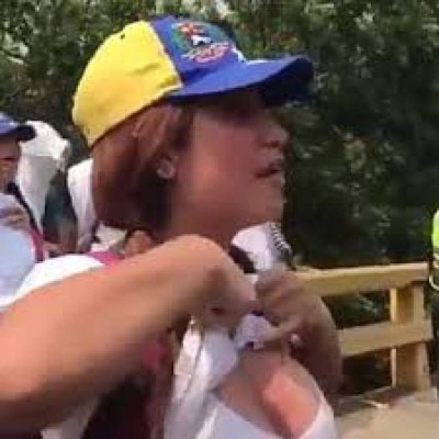 Oriana Gútierrez, la hermosa venezolana que fue agredida en una protesta