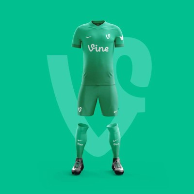 Así serían los uniformes si las redes tuvieran equipos de fútbol