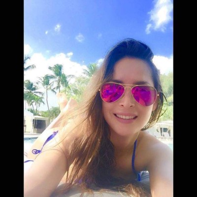 FOTOS: Carmen Villalobos, la sexy aficionada de la selección de Colombia