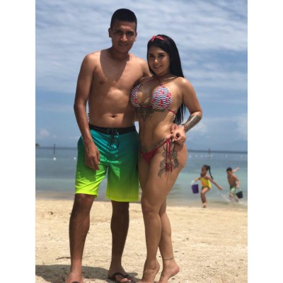 FOTOS: Las espectaculares vacaciones de futbolista del Olimpia y su esposa