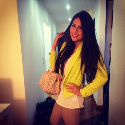 Juana Valentina, la hermana de James Rodríquez que triunfa como modelo