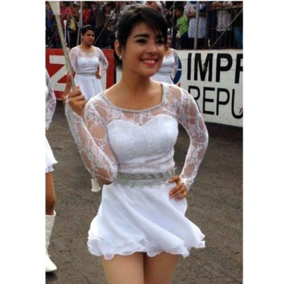 FOTOS: Las bellas chicas que adornan las fiestas patrias de Honduras
