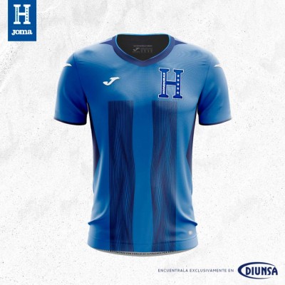 La otra indumentaria que presentó la Selección de Honduras