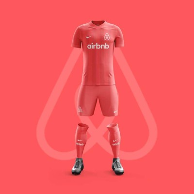 Así serían los uniformes si las redes tuvieran equipos de fútbol