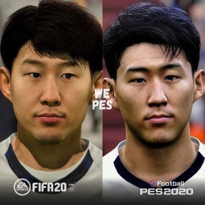 Abrumador: PES 20 pone por los suelos al FIFA 20 con respecto al parecido de los jugadores