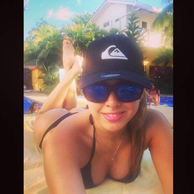 FOTOS: Kimy Leverón, la sexi esposa de jugador salvadoreño que enciende las redes