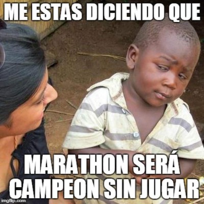 Las burlas al Marathón tras huir del Olímpico y no jugar ante Real España