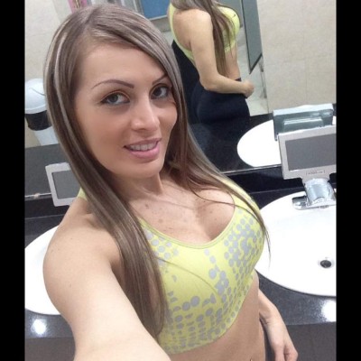 Arcelia Bravo, la modelo venezolana que se desnudó por el gane de México a USA