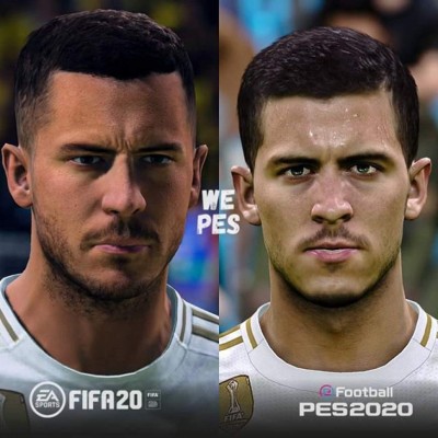 Abrumador: PES 20 pone por los suelos al FIFA 20 con respecto al parecido de los jugadores