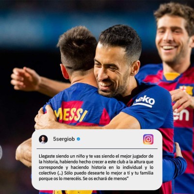 Ter Stegen sorprende: los emotivos mensajes de los compañeros de Messi tras su salida del FC Barcelona: 'Cambiaste el fútbol'&nbsp;&nbsp;&nbsp;