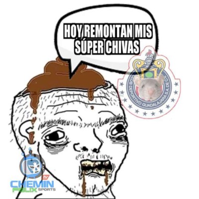 Los memes liquidan a las Chivas 'galácticas' por quedar fuera de la Copa MX ante Dorados
