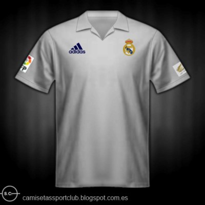 Así ha sido la evolución de las camisetas del Real Madrid