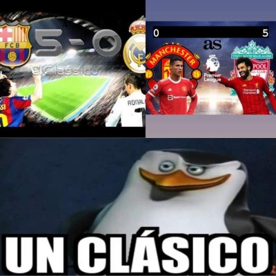 Para reír: Liverpool humilló al Manchester United y los memes revientan a Cristiano Ronaldo