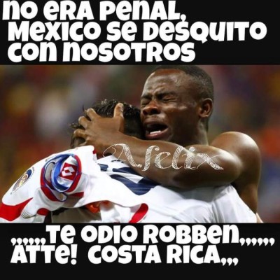 MEMES: Redes sociales se incendian con el México-Costa Rica