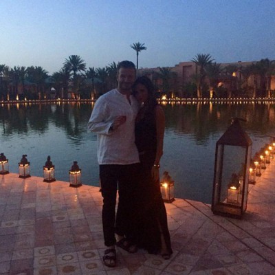 David Beckham celebra su cumpleaños 40 por todo lo alto en Marrakech
