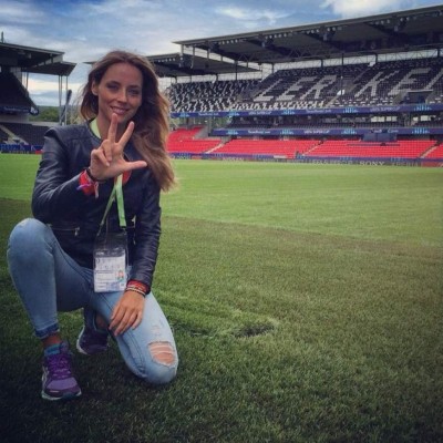 FOTOS: Ella es Cristina Gullón, la preciosa presentadora de Real Madrid TV