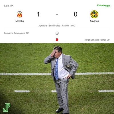 Liga MX: América y Piojo Herrera son destrozados con memes tras perder contra Morelia&nbsp;&nbsp;